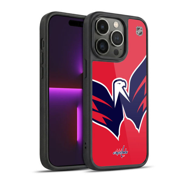 NHL Washington Capitals Oversized Gel Armour Case For Apple iPhone 14 Pro