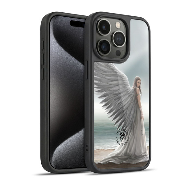 Anne Stokes Angels Spirit Guide Gel Armour Case For Apple iPhone 15 Pro