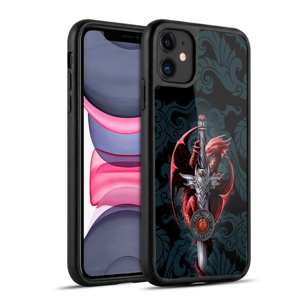 Anne Stokes Dragons Dagger Gel Armour Case For Apple iPhone 11
