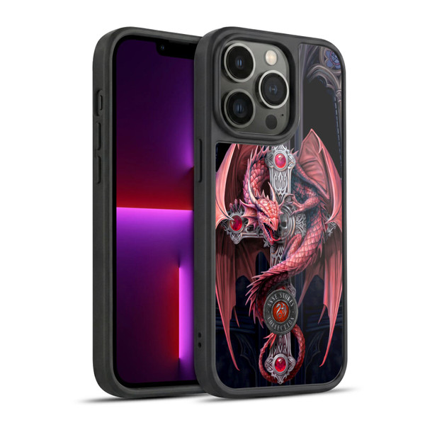 Anne Stokes Dragons Gothic Guardians Gel Armour Case For Apple iPhone 13 Pro