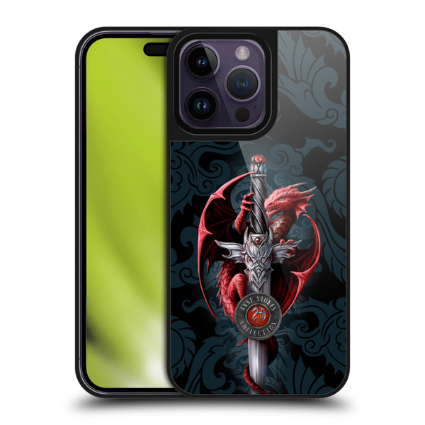 Anne Stokes Dragons Dagger Gel Armour Case For Apple iPhone 14 Pro Max