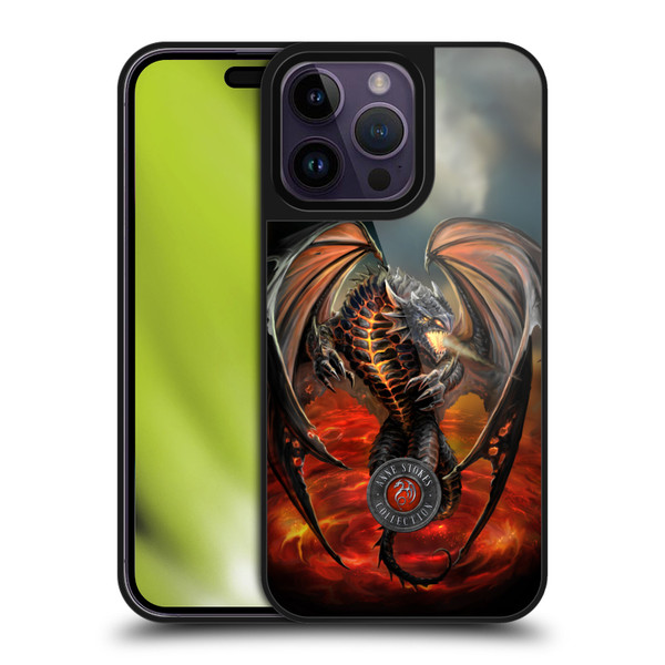 Anne Stokes Dragons Lava Gel Armour Case For Apple iPhone 14 Pro Max
