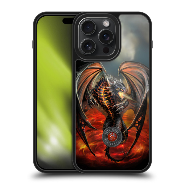 Anne Stokes Dragons Lava Gel Armour Case For Apple iPhone 15 Pro Max
