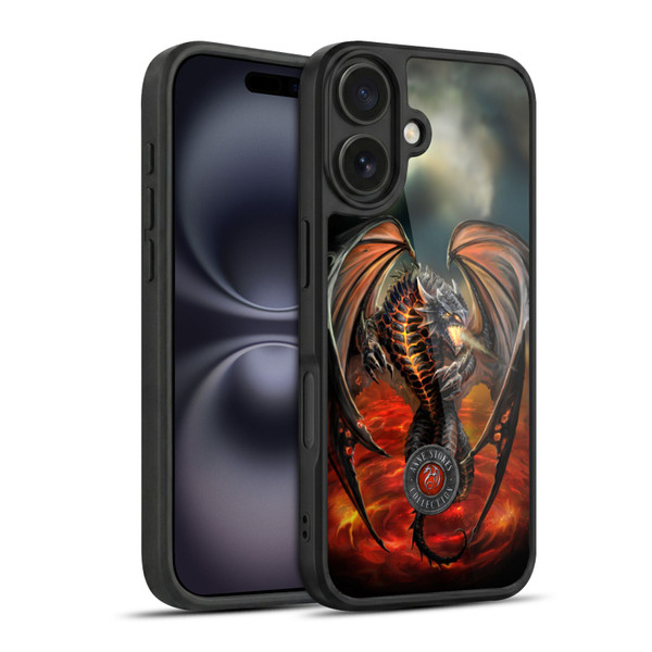 Anne Stokes Dragons Lava Gel Armour Case For Apple iPhone 16