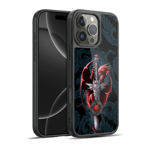 Anne Stokes Dragons Dagger Gel Armour Case For Apple iPhone 16 Pro Max