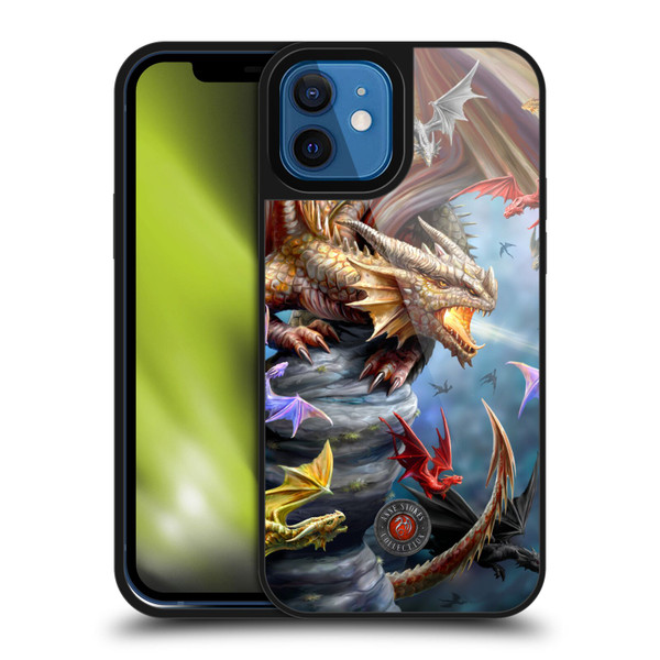 Anne Stokes Dragons 4 Clan Gel Armour Case For Apple iPhone 12 / iPhone 12 Pro