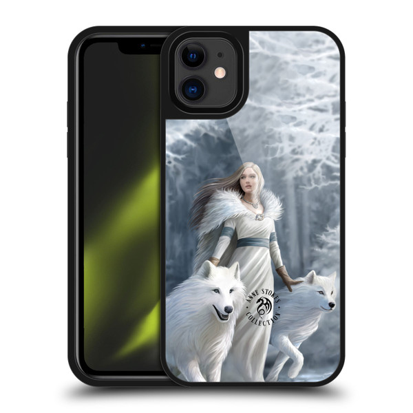 Anne Stokes Wolves Winter Guardians Gel Armour Case For Apple iPhone 11