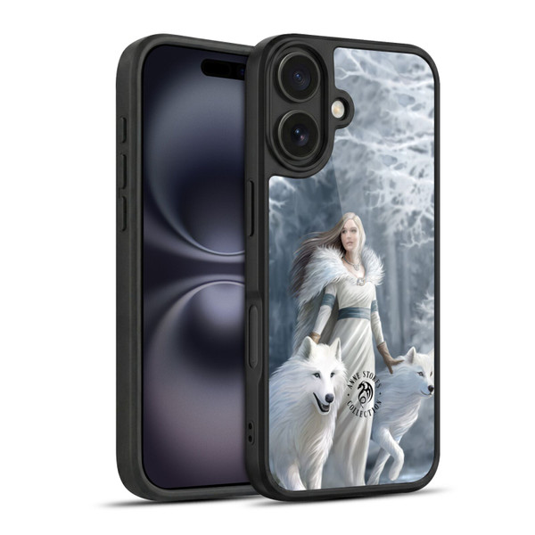 Anne Stokes Wolves Winter Guardians Gel Armour Case For Apple iPhone 16