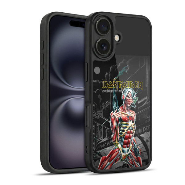 Iron Maiden Album Covers Somewhere Gel Armour Case For Apple iPhone 16