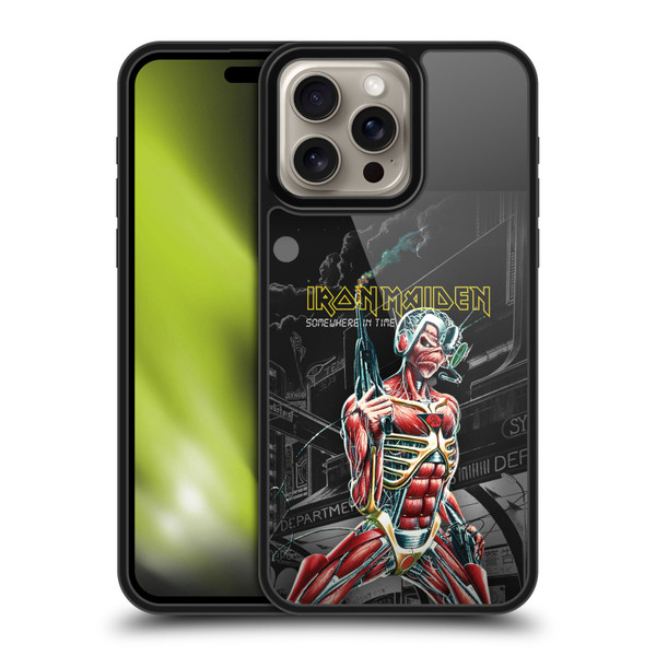 Iron Maiden Album Covers Somewhere Gel Armour Case For Apple iPhone 16 Pro Max