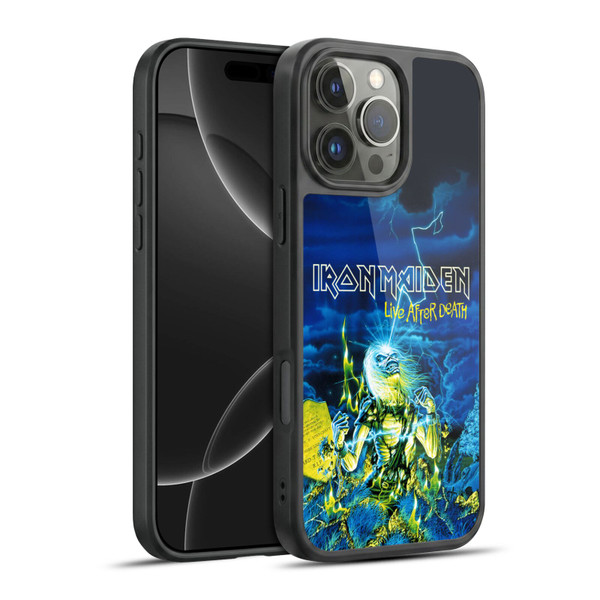 Iron Maiden Tours Live After Death Gel Armour Case For Apple iPhone 16 Pro Max