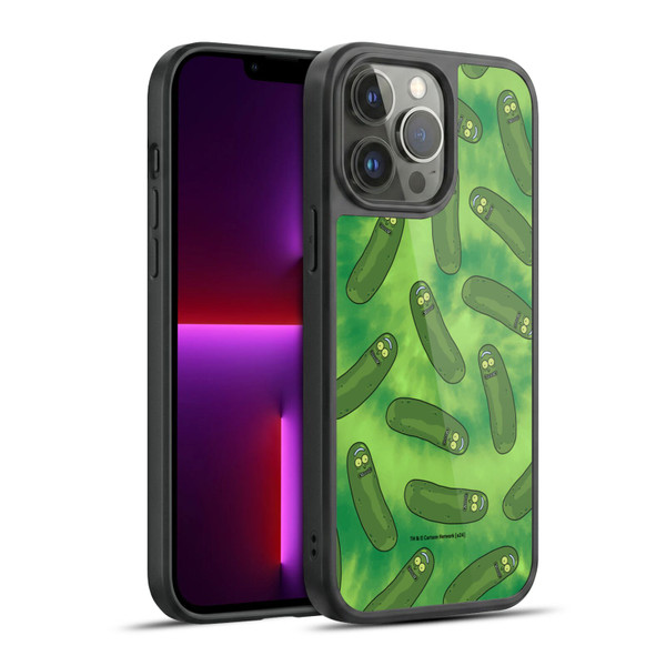 Rick And Morty Season 3 Graphics Pickle Rick Pattern Gel Armour Case For Apple iPhone 13 Pro Max