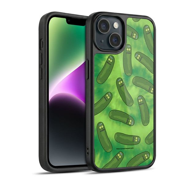 Rick And Morty Season 3 Graphics Pickle Rick Pattern Gel Armour Case For Apple iPhone 14