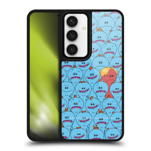 Rick And Morty Season 4 Graphics Mr. Meeseeks Pattern Gel Armour Case For Samsung Galaxy S24 5G