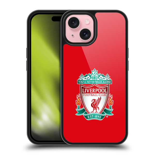 Liverpool Football Club Crest 1 Red 1 Gel Armour Case For Apple iPhone 15