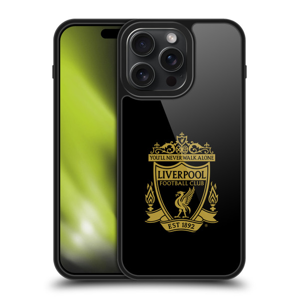Liverpool Football Club Crest 1 Black 3 Gel Armour Case For Apple iPhone 15 Pro Max Liverpool Football Club Crest 1 Black 3 Gel Armour Case For Apple iPhone 15 Pro Max