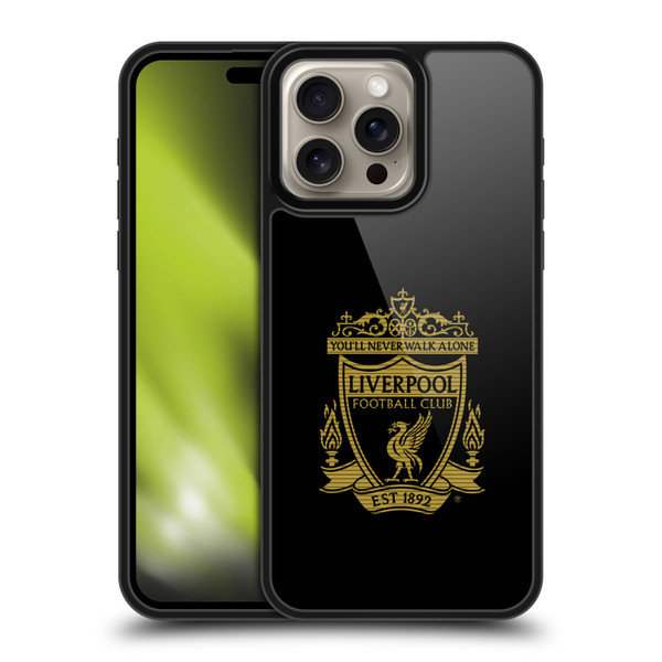 Liverpool Football Club Crest 2 Black 2 Gel Armour Case For Apple iPhone 16 Pro Max Liverpool Football Club Crest 2 Black 2 Gel Armour Case For Apple iPhone 16 Pro Max