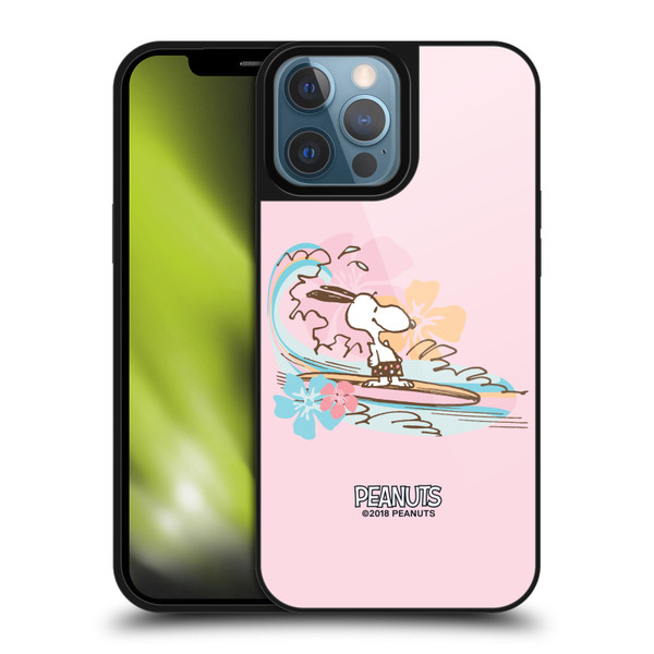 Peanuts Beach Snoopy Surf Gel Armour Case For Apple iPhone 13 Pro Max