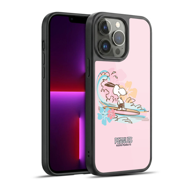 Peanuts Beach Snoopy Surf Gel Armour Case For Apple iPhone 13 Pro Max