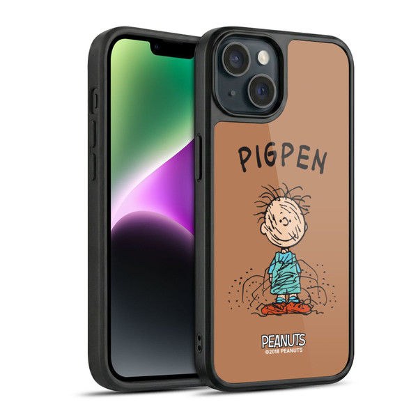 Peanuts Characters Pigpen Gel Armour Case For Apple iPhone 14