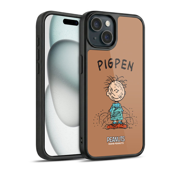 Peanuts Characters Pigpen Gel Armour Case For Apple iPhone 15