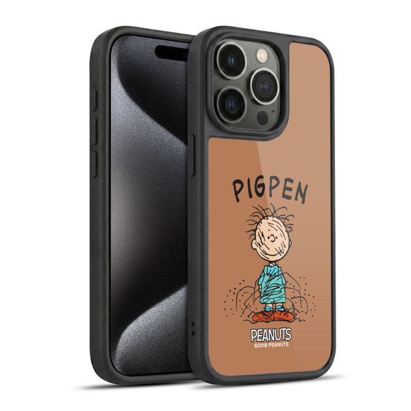 Peanuts Characters Pigpen Gel Armour Case For Apple iPhone 15 Pro