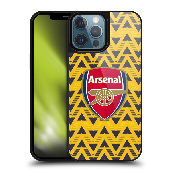 Arsenal FC Logos Bruised Banana Gel Armour Case For Apple iPhone 13 Pro Max