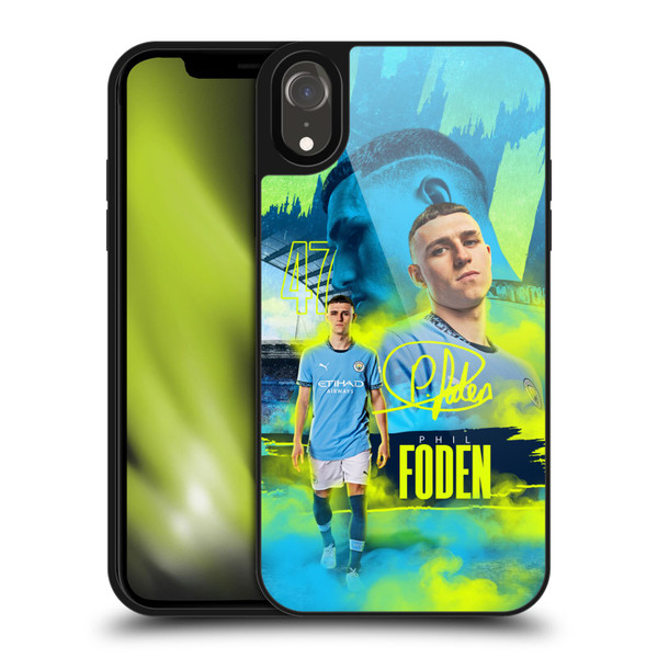 Manchester City Man City FC 2024/25 First Team Phil Foden Gel Armour Case For Apple iPhone XR