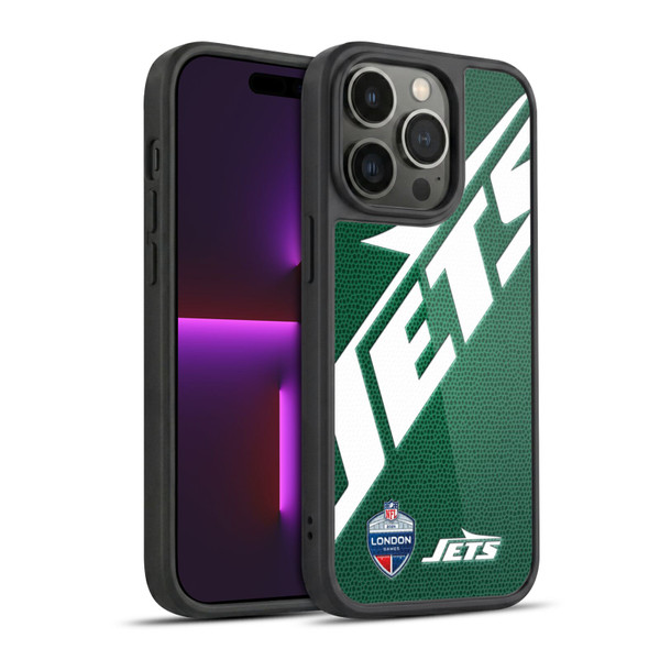 NFL 2024 International Games London Jets Gel Armour Case For Apple iPhone 14 Pro