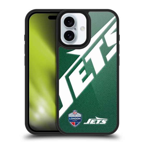 NFL 2024 International Games London Jets Gel Armour Case For Apple iPhone 16 NFL 2024 International Games London Jets Gel Armour Case For Apple iPhone 16
