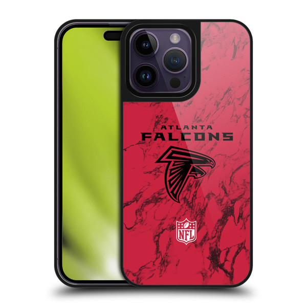 NFL Atlanta Falcons Graphics Coloured Marble Gel Armour Case For Apple iPhone 14 Pro Max NFL Atlanta Falcons Graphics Coloured Marble Gel Armour Case For Apple iPhone 14 Pro Max