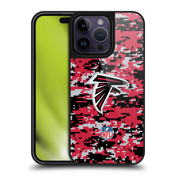 NFL Atlanta Falcons Graphics Digital Camouflage Gel Armour Case For Apple iPhone 14 Pro Max NFL Atlanta Falcons Graphics Digital Camouflage Gel Armour Case For Apple iPhone 14 Pro Max
