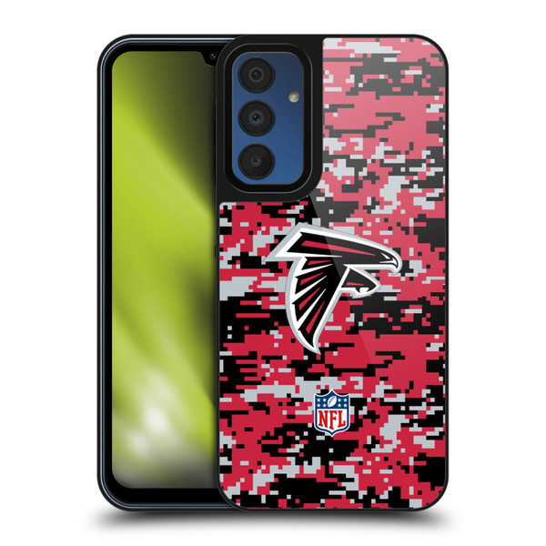 NFL Atlanta Falcons Graphics Digital Camouflage Gel Armour Case For Samsung Galaxy A15