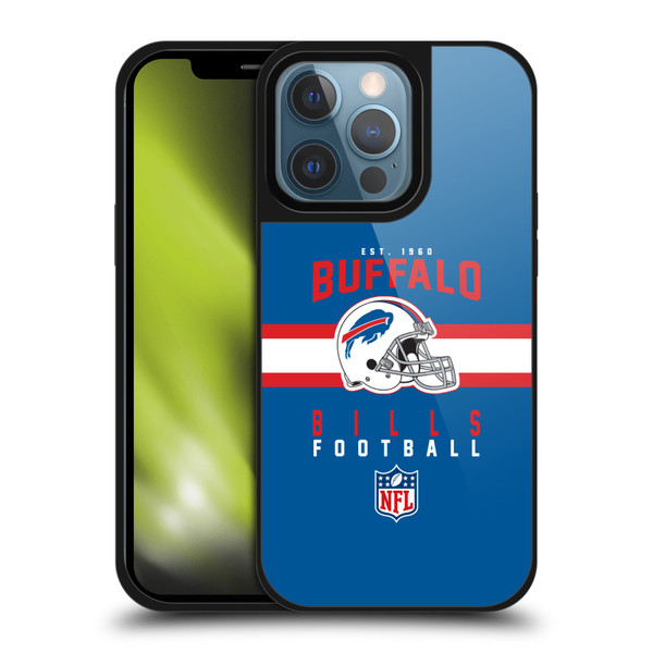 NFL Buffalo Bills Graphics Helmet Typography Gel Armour Case For Apple iPhone 13 Pro
