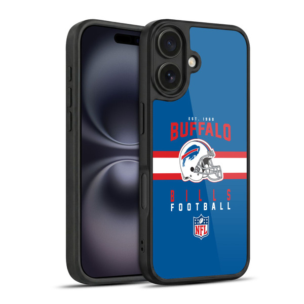 NFL Buffalo Bills Graphics Helmet Typography Gel Armour Case For Apple iPhone 16