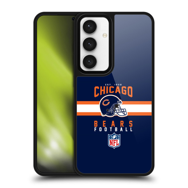 NFL Chicago Bears Graphics Helmet Typography Gel Armour Case For Samsung Galaxy S24 5G NFL Chicago Bears Graphics Helmet Typography Gel Armour Case For Samsung Galaxy S24 5G
