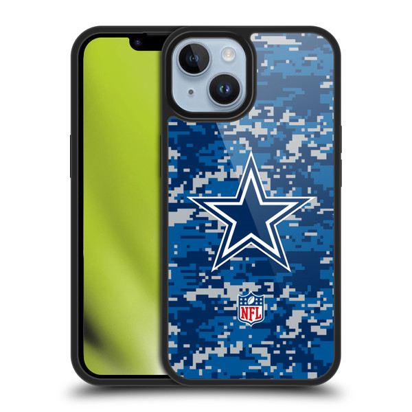NFL Dallas Cowboys Graphics Digital Camouflage Gel Armour Case For Apple iPhone 14 NFL Dallas Cowboys Graphics Digital Camouflage Gel Armour Case For Apple iPhone 14
