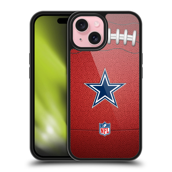 NFL Dallas Cowboys Graphics Football Gel Armour Case For Apple iPhone 15