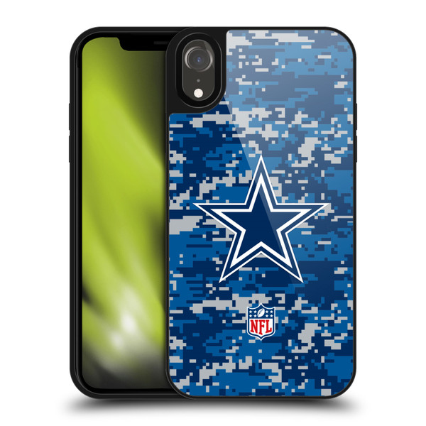 NFL Dallas Cowboys Graphics Digital Camouflage Gel Armour Case For Apple iPhone XR