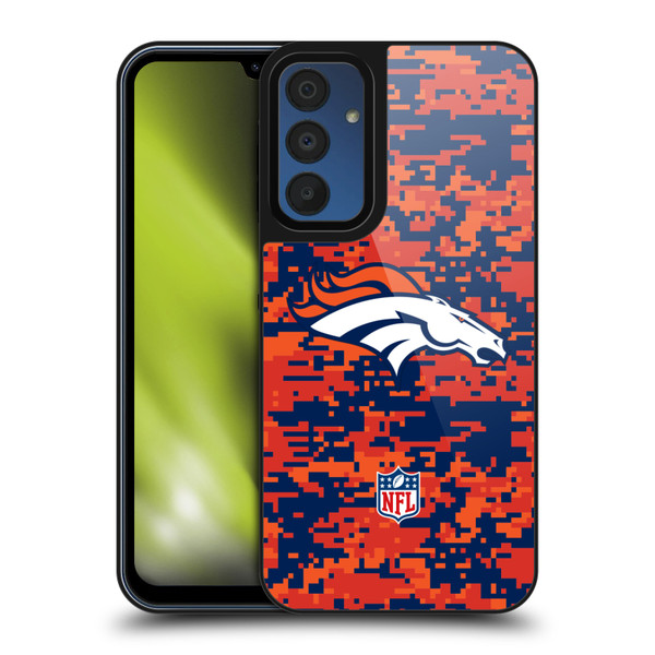 NFL Denver Broncos Graphics Digital Camouflage Gel Armour Case For Samsung Galaxy A15 NFL Denver Broncos Graphics Digital Camouflage Gel Armour Case For Samsung Galaxy A15