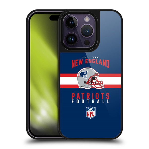 NFL New England Patriots Graphics Helmet Typography Gel Armour Case For Apple iPhone 14 Pro NFL New England Patriots Graphics Helmet Typography Gel Armour Case For Apple iPhone 14 Pro