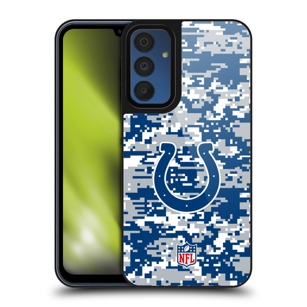 NFL Indianapolis Colts Graphics Digital Camouflage Gel Armour Case For Samsung Galaxy A15 NFL Indianapolis Colts Graphics Digital Camouflage Gel Armour Case For Samsung Galaxy A15