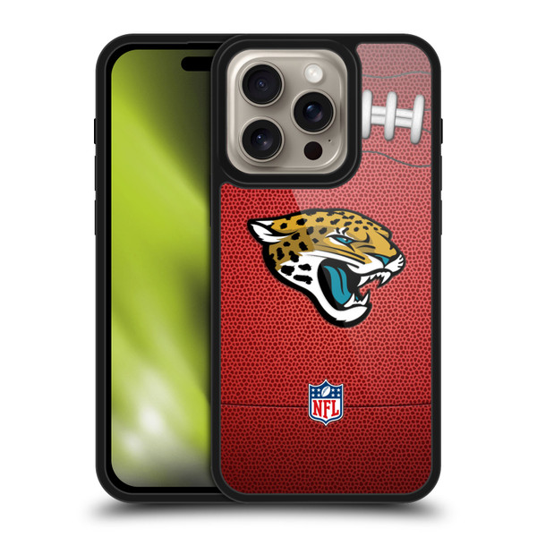 NFL Jacksonville Jaguars Graphics Football Gel Armour Case For Apple iPhone 16 Pro