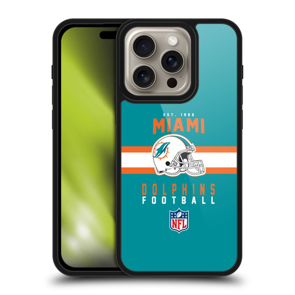 NFL Miami Dolphins Graphics Helmet Typography Gel Armour Case For Apple iPhone 16 Pro NFL Miami Dolphins Graphics Helmet Typography Gel Armour Case For Apple iPhone 16 Pro