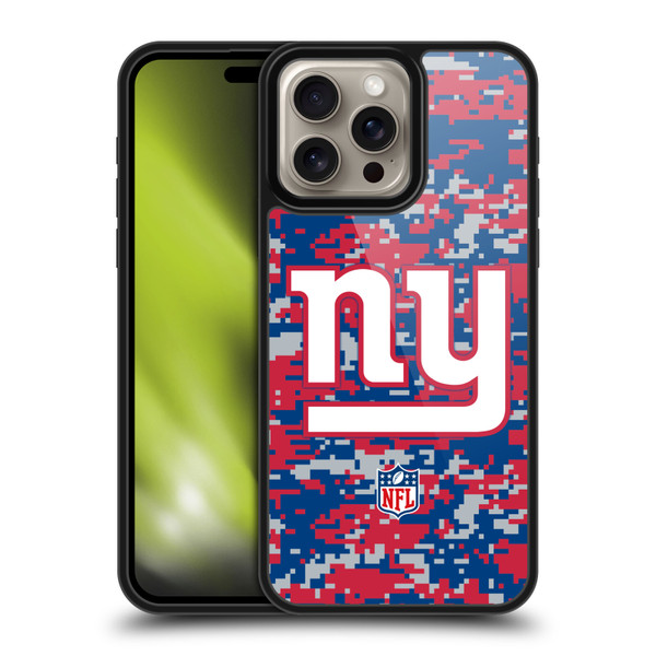 NFL New York Giants Graphics Digital Camouflage Gel Armour Case For Apple iPhone 16 Pro Max NFL New York Giants Graphics Digital Camouflage Gel Armour Case For Apple iPhone 16 Pro Max