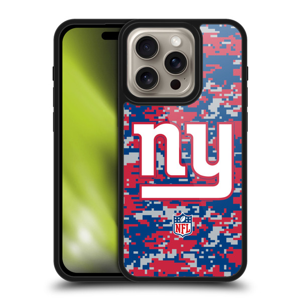 NFL New York Giants Graphics Digital Camouflage Gel Armour Case For Apple iPhone 16 Pro NFL New York Giants Graphics Digital Camouflage Gel Armour Case For Apple iPhone 16 Pro