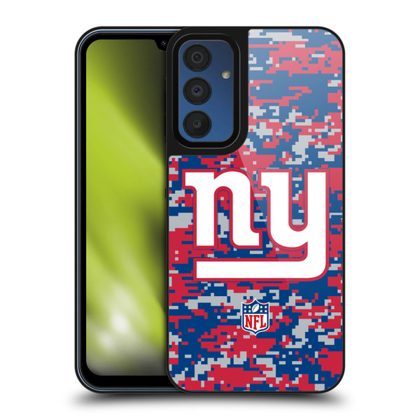 NFL New York Giants Graphics Digital Camouflage Gel Armour Case For Samsung Galaxy A15