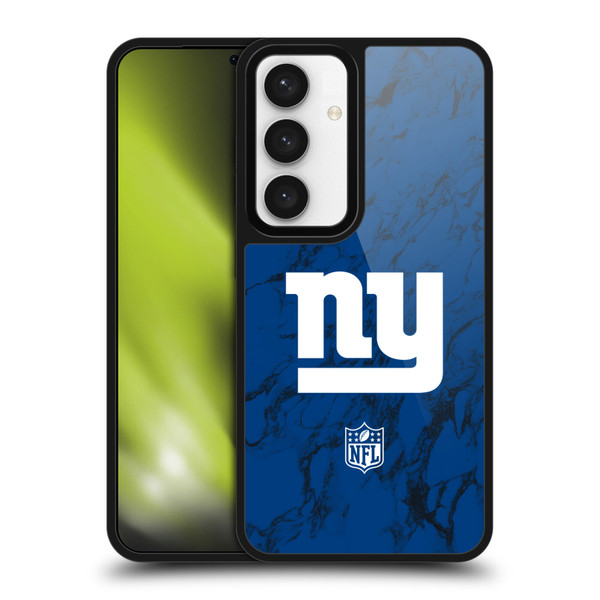 NFL New York Giants Graphics Coloured Marble Gel Armour Case For Samsung Galaxy S24 5G