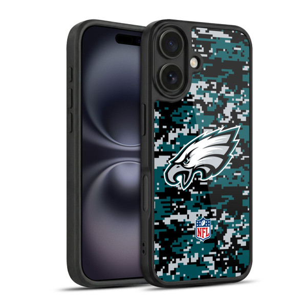 NFL Philadelphia Eagles Graphics Digital Camouflage Gel Armour Case For Apple iPhone 16