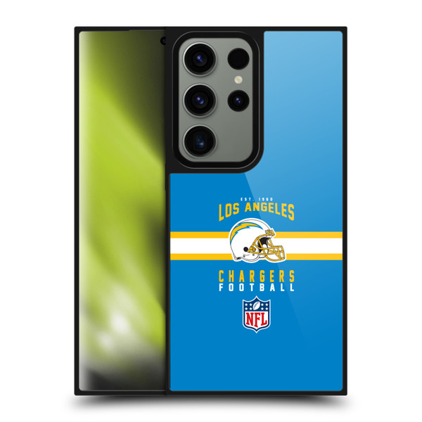 NFL Los Angeles Chargers Graphics Helmet Typography Gel Armour Case For Samsung Galaxy S24 Ultra 5G NFL Los Angeles Chargers Graphics Helmet Typography Gel Armour Case For Samsung Galaxy S24 Ultra 5G